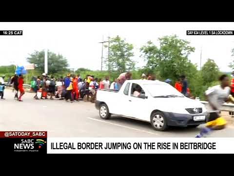 Illegal border jumping between South Africa and Zimbabwe is rife
