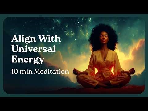 Galactic Gratitude: Aligning Your Inner Self with Universal Flow - 10 Minute Guided Meditation