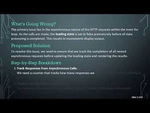 How to Efficiently Return Values After Multiple For Loops and API Calls in Angular 8