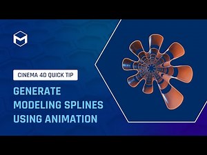 #C4DQuickTip 125: Generate Modeling Splines Using Animation in Cinema 4D