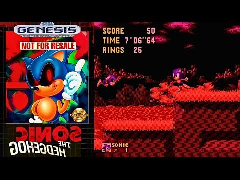 (First 5 mins) An Ordinary Sonic ROM Hack [SEGA Genesis 2013] 🎮
