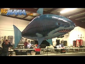 Air Swimmers RC flying fish tested