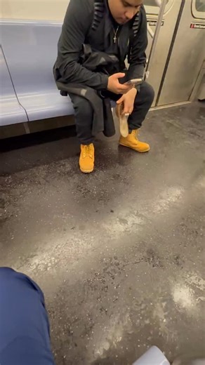 SubwayCreatures on Instagram: "Pour one out for the Butters @whatnywears #subwaycreatures (@emmakowiak)"