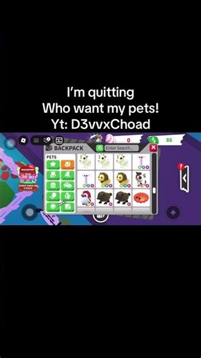 free adopt me pets! #fyp #roblox #adoptme