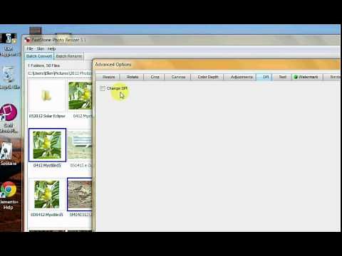 Faststone Resizer - Change The Resolution And Crop Batch Photos