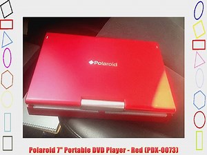 Polaroid 7 Portable DVD Player - Red (PDX-0073) - video Dailymotion