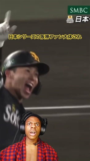 日本シリーズの阪神ファン大体これ #阪神タイガース #プロ野球 #ソフトバンク