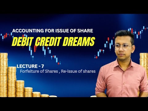 Accounting for Shares | Share Forfeiture And Reissue of shares | class 12th Accountancy