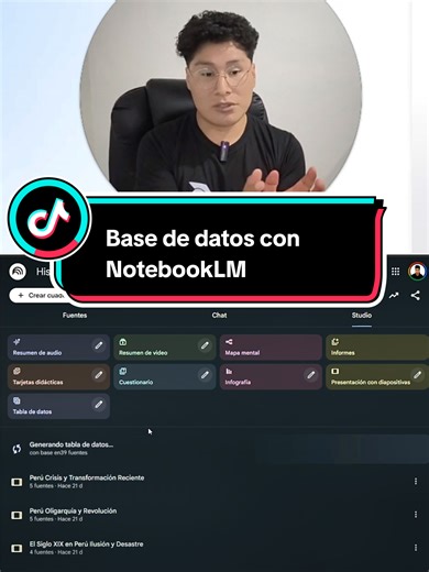 Crear base de datos eficiente con NotebookLM y Gemini