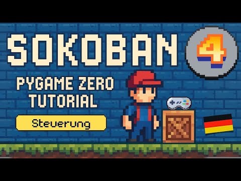 Spieler-Bewegung / Steuerung - 04 - Pygame Zero Tutorial (Deutsch)