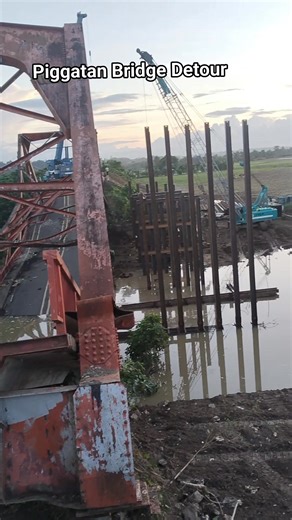 October 21, 2025 : Detour Bridge Update @Piggatan, Alcala, Cagayan... #meta #reelsfbシ | Mark Cristal Fiesta