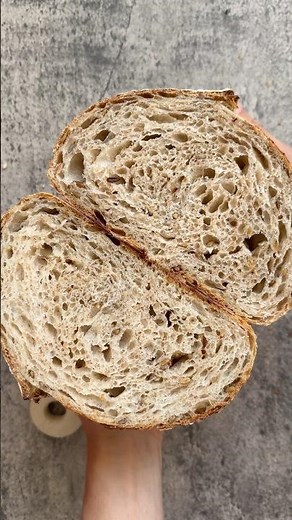 Rustic Sourdough with Bran and Sunflower Seeds | Easy Method
