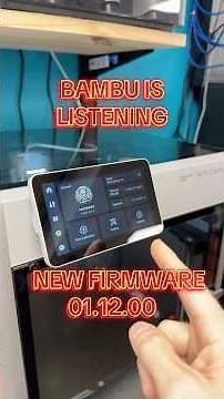 New Bambu Firmware Is What We've Been Asking For!