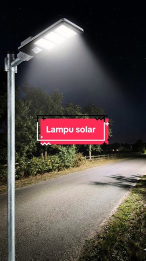 Powered by solar energy and equipped with high efficiency led chips, no wiring needed, energy saving, and built for all Weather conditions. Buy now and enjoy!! #light #lampu #streetlights