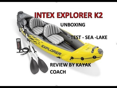 Intex Explorer K2 Inflatable Kayak Review.
