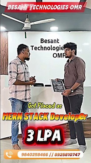 Best Full Stack Developer Course in Chennai | Besant Technologies