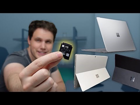 Upgrading the Surface Pro 8, Surface Laptop 4 and the Surface Pro X's SSD! 1TB in Minutes!