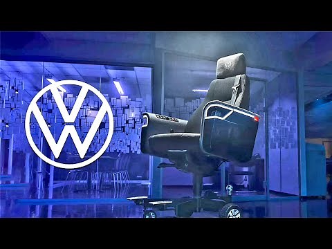 Volkswagen Makes Dream Office Chair - a Smart, Drivable Five Wheeler With a Range of 12 Miles