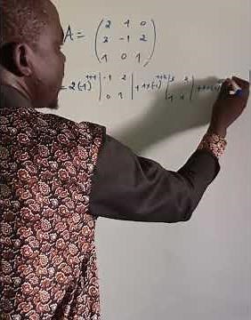 How to Calculate the Determinant of a 3x3 Matrix | Quick and Easy Method
