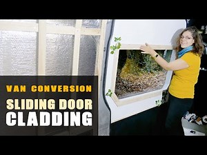 Cladding our Van Slidding Door...