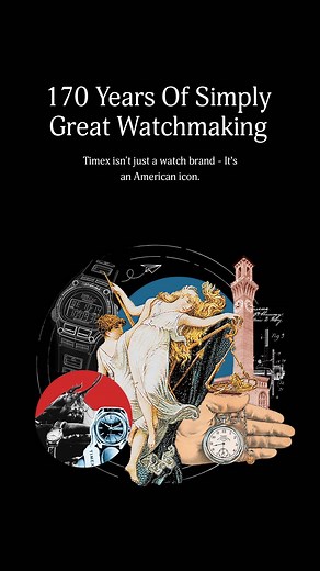 Since 1854, Timex has embodied the spirit of American ingenuity, revolutionizing a 300-year-old industry to craft quality, accessible timepieces and achieving many firsts in watchmaking. For 170 years, our commitment to innovative craftsmanship and thoughtful design has been our driving force. Travel through time with us to see how the world changed us, but how we too changed the world. Learn more at the link in bio. #timex #timex170years #watchfam #watchmaking #watchlovers #analoglife | Timex