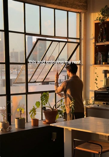 i will never get over these windows in my apartment 🥹🌇 🏠: los angeles loft, loft style apartment, interior design, apartment tour, loft apartment tour, loft apartment, apartment therapy #loftstyleliving #loftstyle #interiordesign #loftinterior #apartmenttour