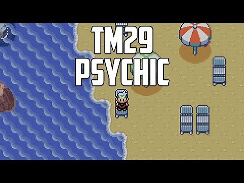 Where to Find TM29 Psychic - Pokémon Emerald