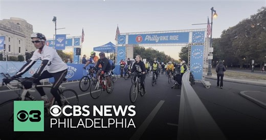 Thousands of cyclists participate in Philly Bike Ride