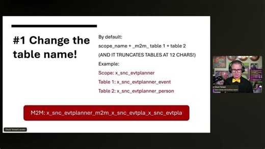 Things to do with Many to Many tables in Servicenow by Chuck Tomasi | Chuck Tomasi