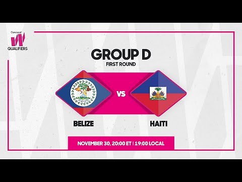 Belize vs Haiti | 2025/26 Concacaf W Qualifiers