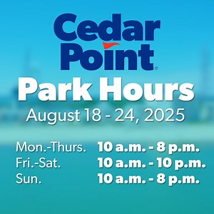 39K views · 191 reactions | The sun will soon set on summer. Here's your #CedarPoint 2025 summer bucket list:  Ride #SirensCurse  Visit the new Happy Friar  Beat your buddy in our new games areas ⭐ 2026 Gold Pass: https://bit.ly/3H7PkxN  Season Passholder Bring-A-Friend: https://bit.ly/3GdHK4v ️ Calendar & Hours: https://bit.ly/4cOagFN | Cedar Point | Facebook
