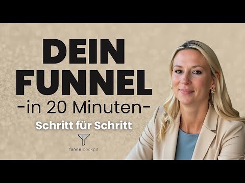FunnelCockpit Tutorial 2025 Sales Funnel erstellen und Lead Magnet anlegen