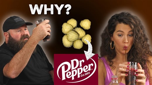 Bizarre pickle Dr Pepper mystery gets solved in a new video