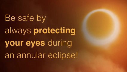 Solar eclipse - how to safely view it