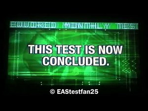 Texas Required Monthly Tests (EAS #80-81)