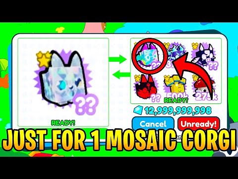 What People Trade for MOSAIC CORGI in Pet Simulator X