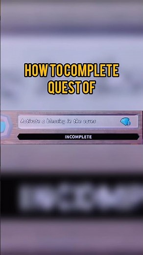 here how to complete activate blessing in the cave #99nightintheforest