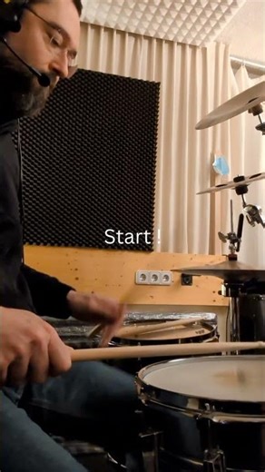 Stick Control No. 6 - RLLR LRRL (Paradiddle Variation)