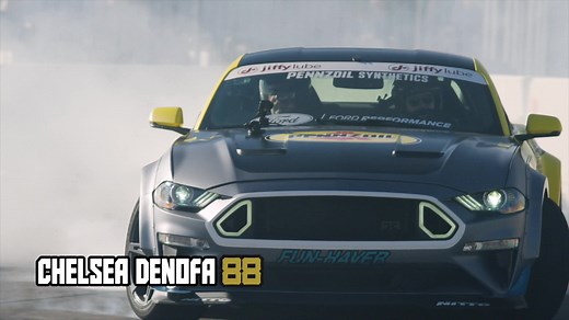 Formula Drift champ Vaughn Gittin Jr. & Chelsea Denofa show how important using VP's Stay Frosty Race Ready Coolant is to keeping their 1000hp high revving drift machines cool all race weekend. | VP Racing Fuels