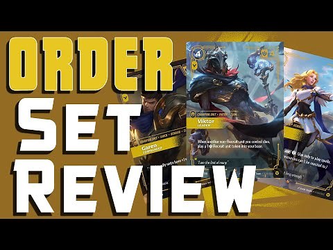 RIFTBOUND TCG EVERY ORDER CARD in Set 1 RANKED!