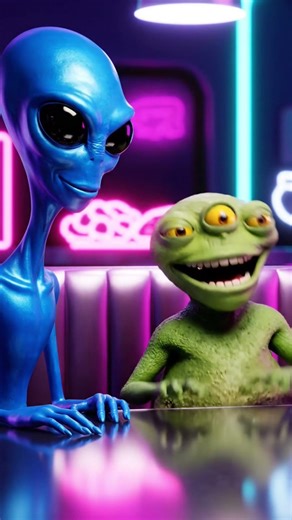 Aliens telling funny jokes #food #alien #youtubeshorts #viral #fypシ #trending