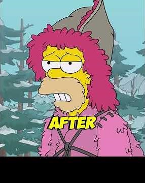 marge unexpectedly discovered a large fish #simpsons