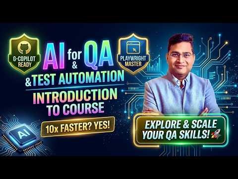 AI for QA & Test Automation | Introduction to Course