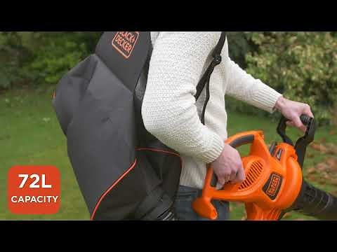 BLACK+DECKER™ 3000W Back Pack Blower Vac