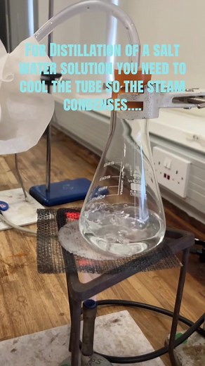 Distillation of Salt Water: Separate Salt from Water