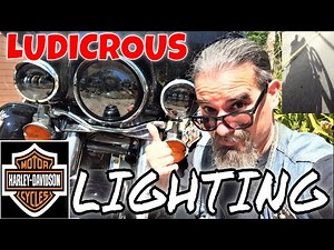 How do you replace the front headlight of the Harley Davidson Touring? (with video)