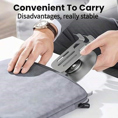 1pcAdjustable Foldable Phone Stand, Portable And Sturdy Desktop Phone Stand, Tablet Stand, Random Color Foldable Convenient Phone Stand, Multi-Angle And Multi-Position Adjust, Ideal For Dining Tables, Offices, Home Offices, And Dormitories, Holiday Gift For Wife And Mother [Style And Color Sent At Random] | SHEIN