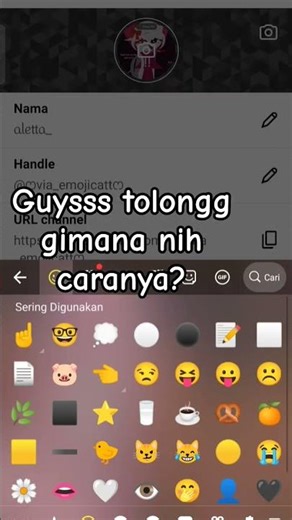 aku kan mau ganti nama tapi malah turun naik guys