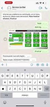 Whatsapp + Znuny, OTRS, Otobo - Abertura e atualização de chamado