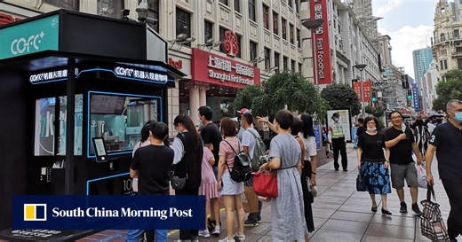 Shanghai’s robot start-up wants to brew up a coffee revolution with automated kiosks